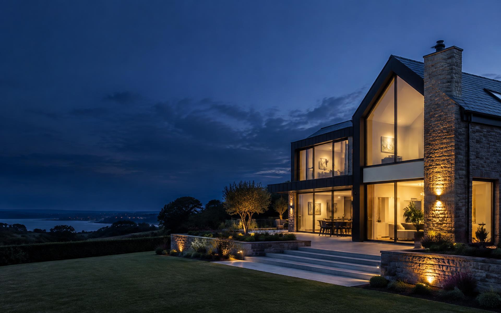 Contemporary UK home completed to a high standard